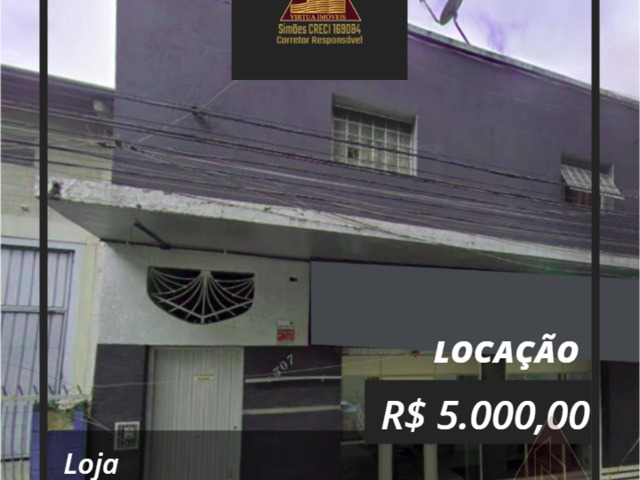 #105 - Loja para Locação em Santos - SP
